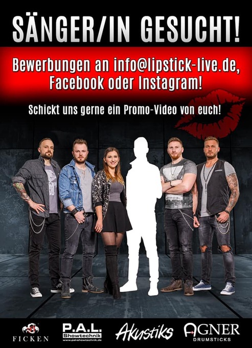 Sänger/in gesucht!